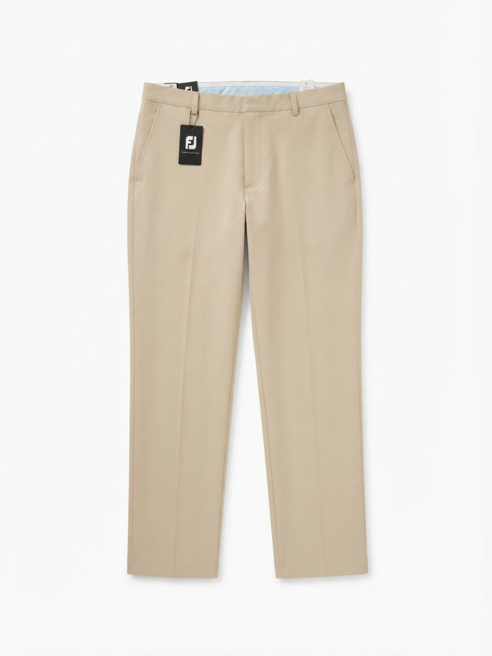 FootJoy Performance Khaki Flat Front Golf Pants - Men's Size 36W X 30L